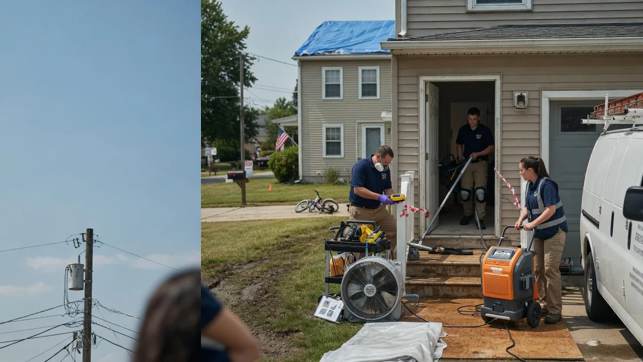Water Damage Repair in Hungerford, TX near me